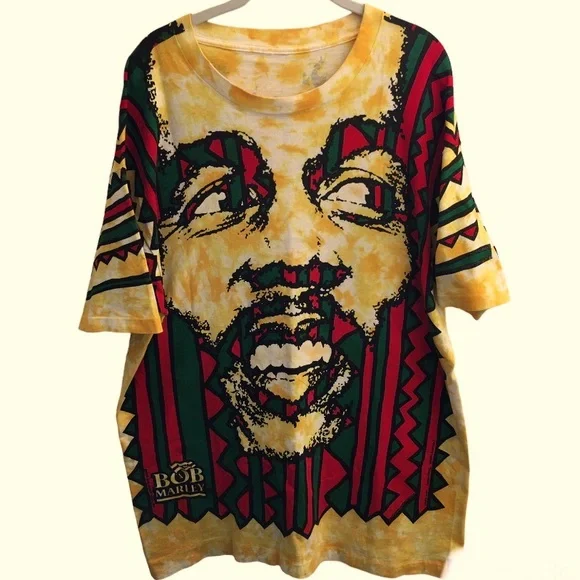 Liquid Blue | Shirts | Rare Vintage 994 Liquid Blue Bob Marley All 